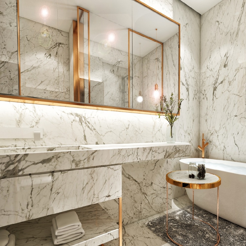 Porselen Banyo Tezgahı